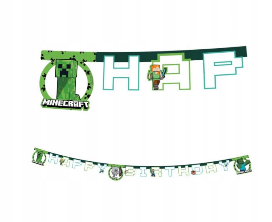 Kolorystyka i materiały – Zielony papierowy baner