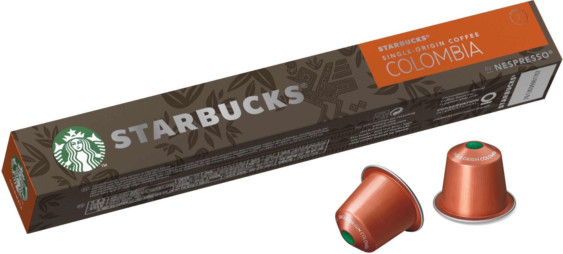 Kapsułki STARBUCKS Nespresso Columbia