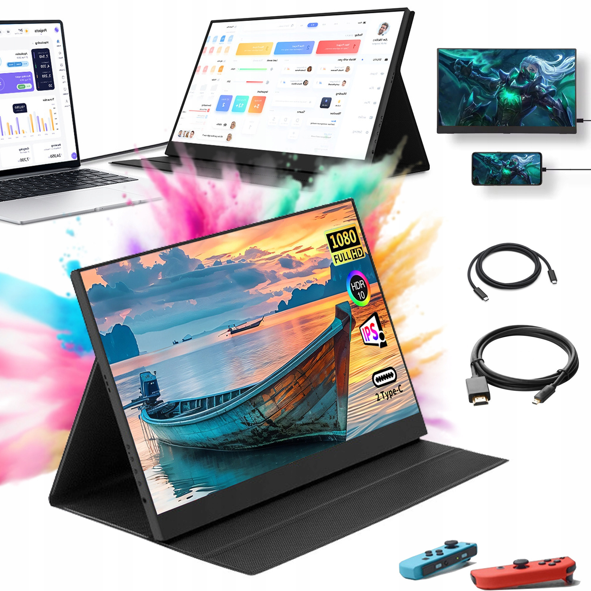 Praktyczne etui, które pełni funkcję podstawki