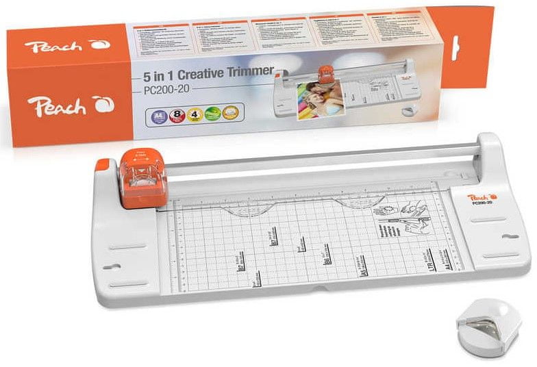 Trymer ręczny Peach 5 w 1 PC200-20 – Niezbędnik w każdym biurze i szkole