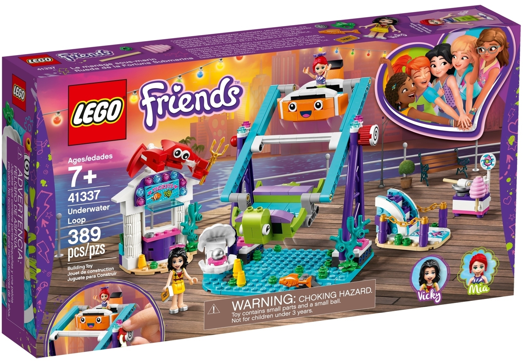 LEGO Friends 41337 Podwodna Frajda – Wesołe miasteczko w Twoim domu