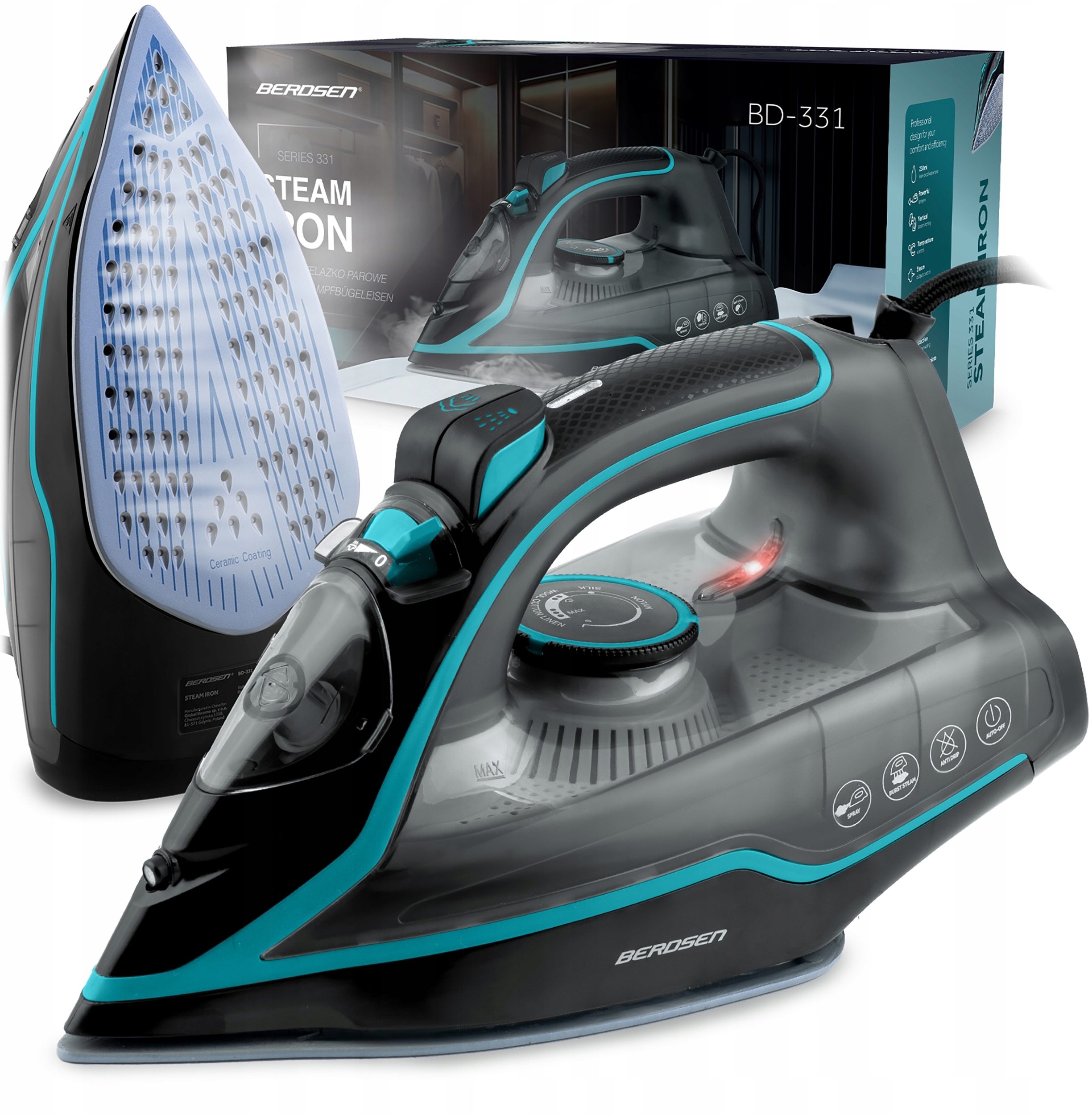 Ceramiczna powłoka – gładkie i skuteczne prasowanie