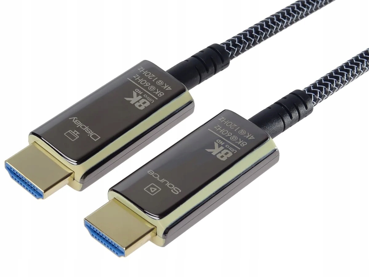PremiumCord Ultra High Speed HDMI 2.1 - Kabel optyczny 8K@60Hz, 7m