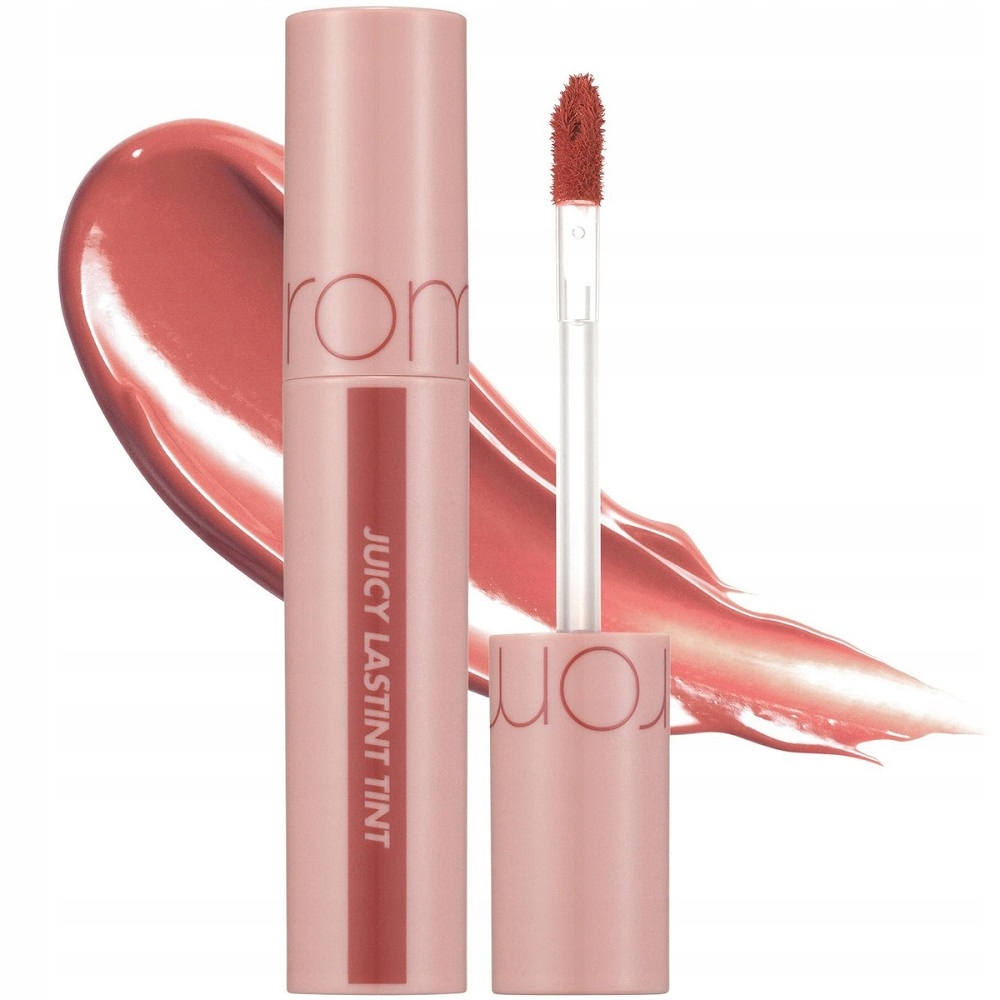 Rom&nd Juicy Lasting Tint mocno napigmentowany błyszczyk do ust 23 Nucadamia 5.5g – Idealny wybór dla Twoich ust