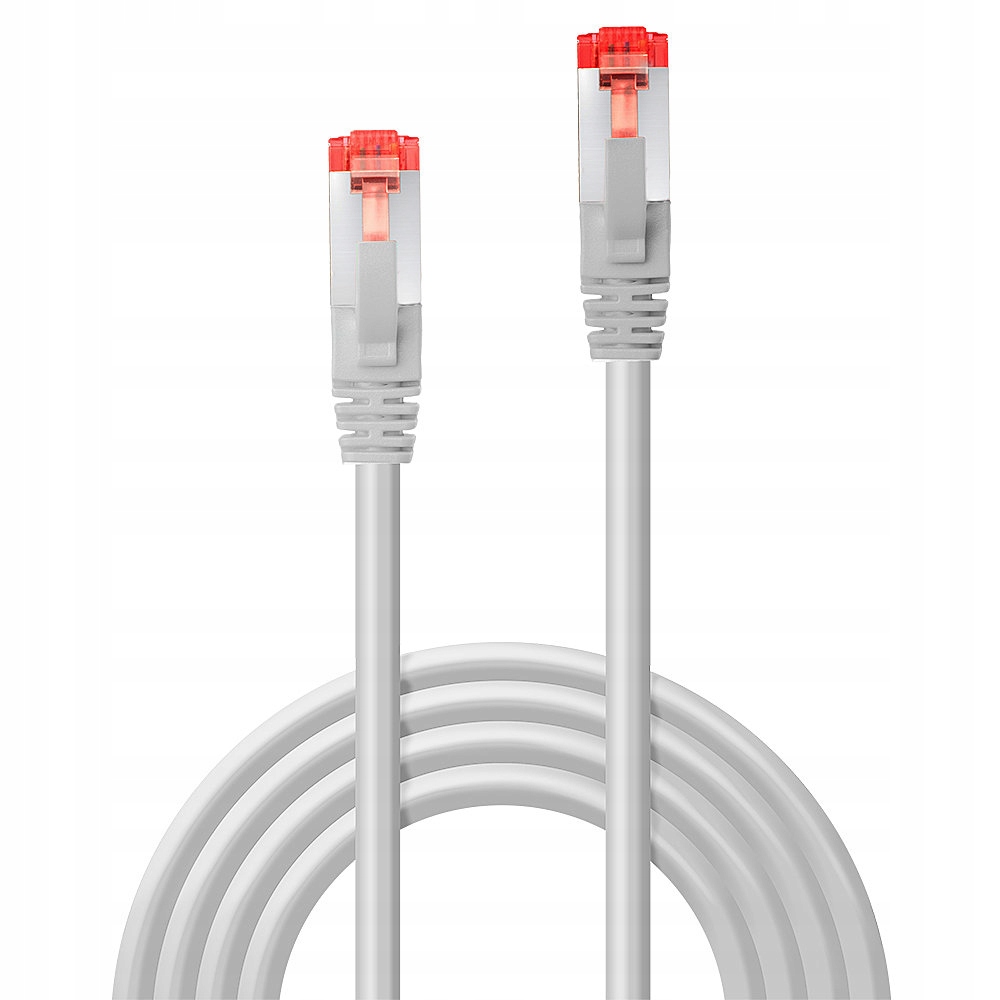 Patchcord Lindy 47704 – Kabel sieciowy Cat.6 S/FTP 2m w kolorze szarym