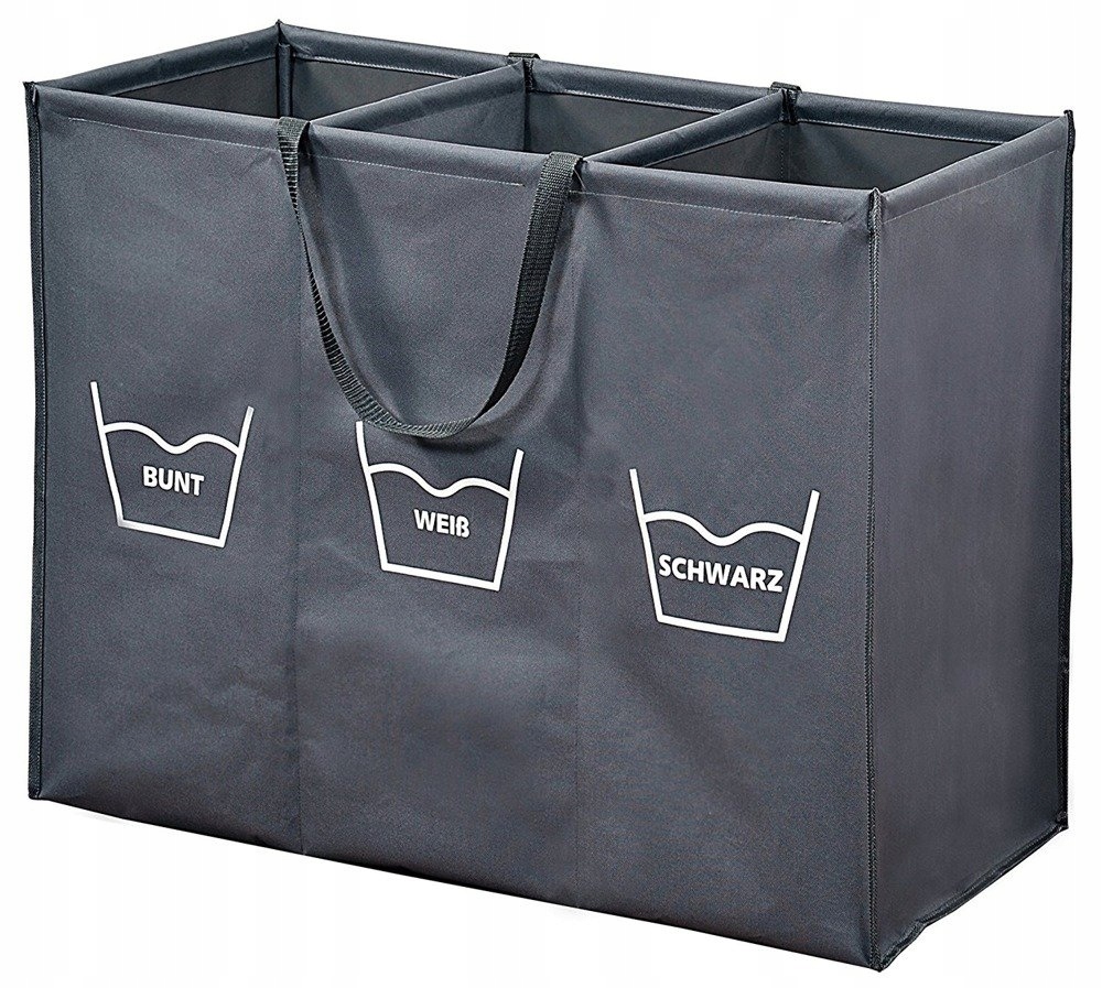 Kosz na pranie Kesper – Składany kosz z przegródkami 150l