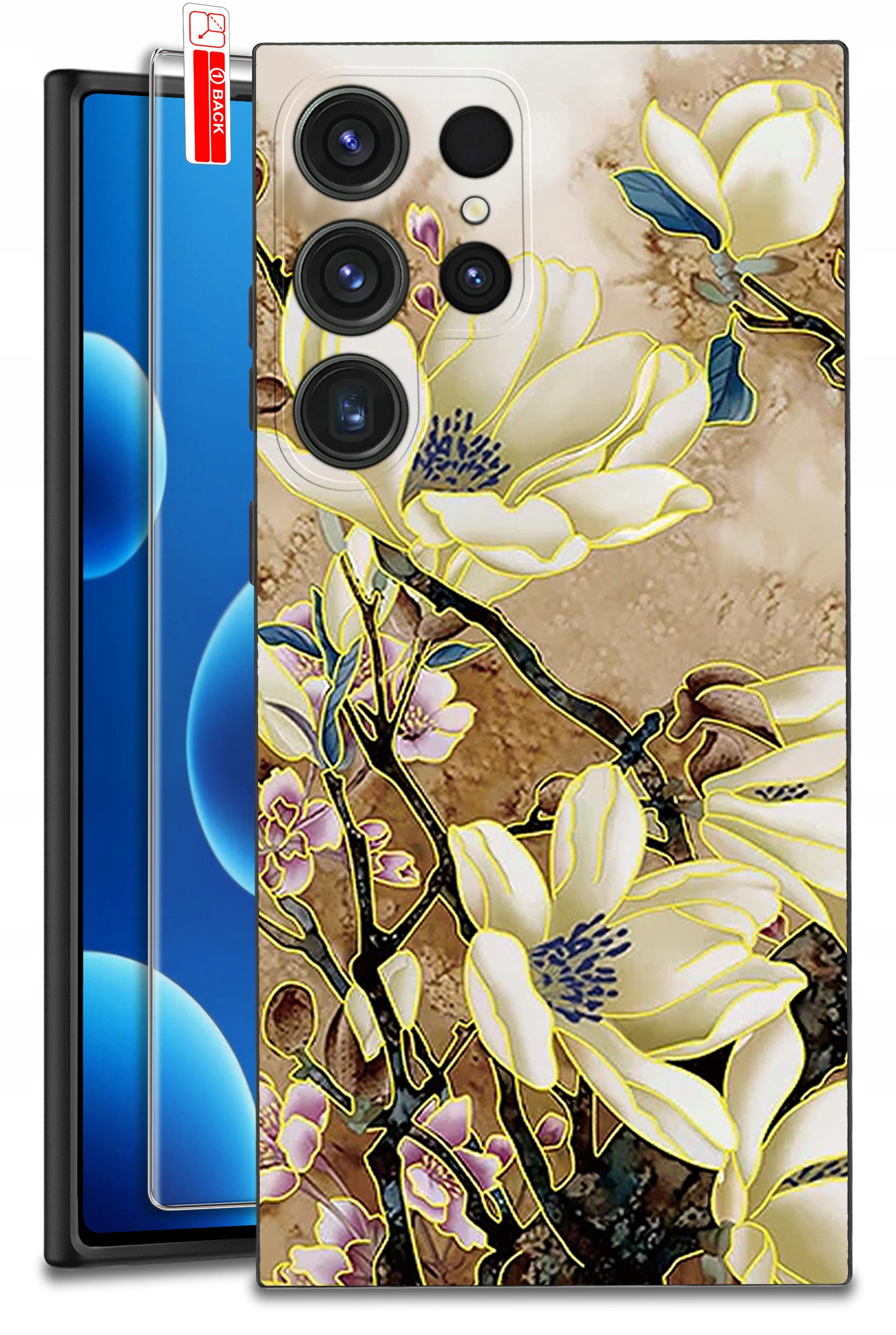 Podwyższone ranty dla dodatkowej ochrony ekranu