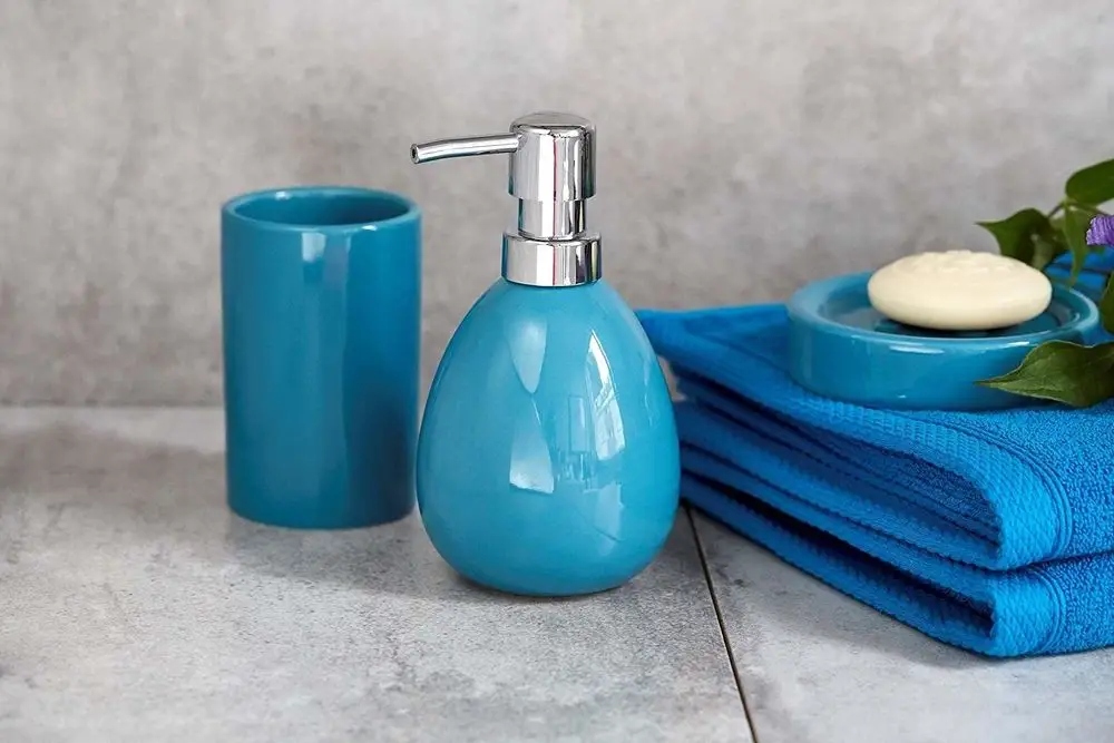 Kubek Pojemnik na Szczoteczki do Zębów POLARIS PETROL WENKO – Elegancja w Twojej Łazience