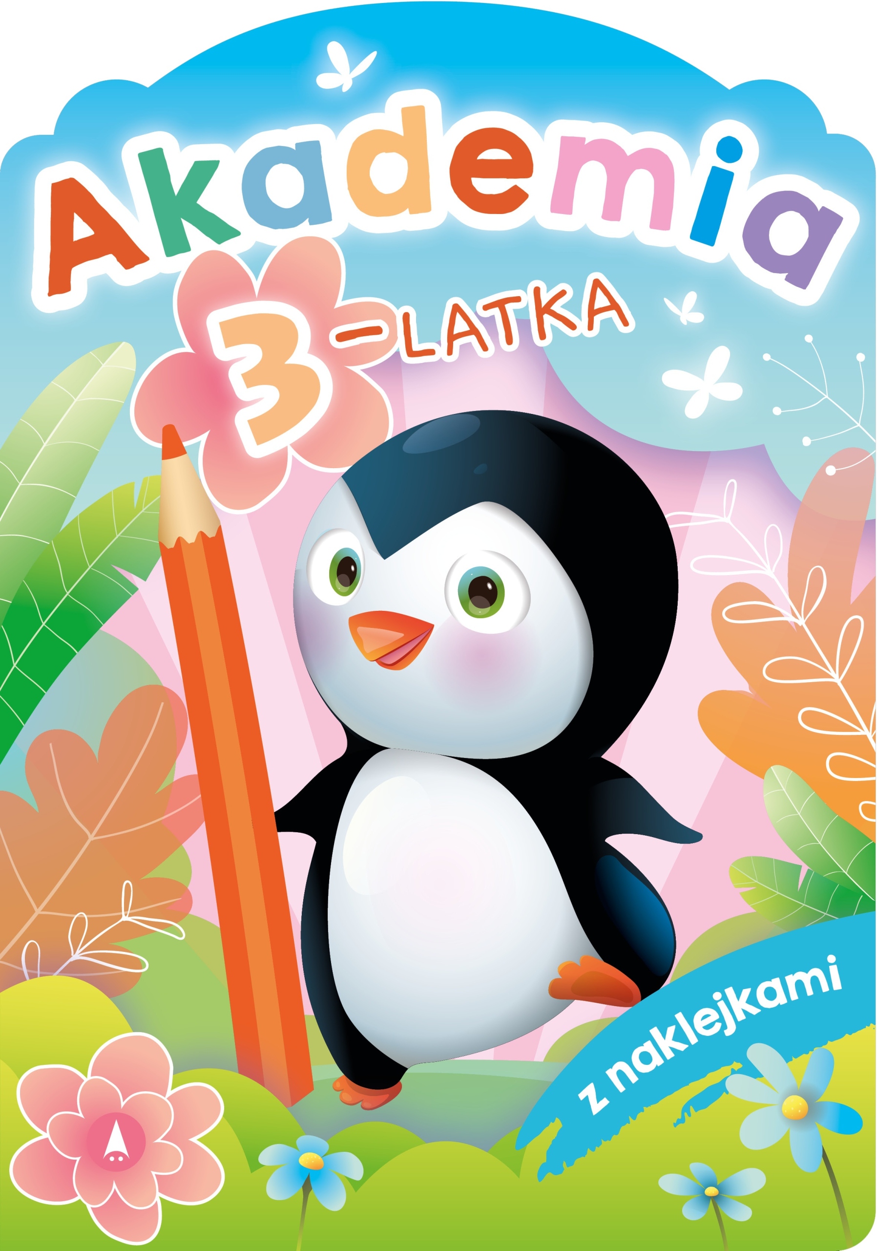 Skrzat Akademia 3-latka A4 76974 – Zabawna nauka dla najmłodszych