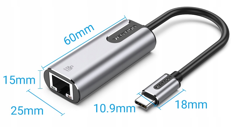 Krótkie wymiary i długość przewodu – Idealny do mobilnych zastosowań