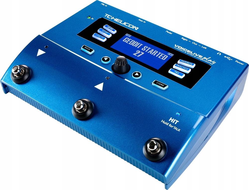TC Helicon VoiceLive Play – Harmonizer i multiefekt wokalowy dla każdego