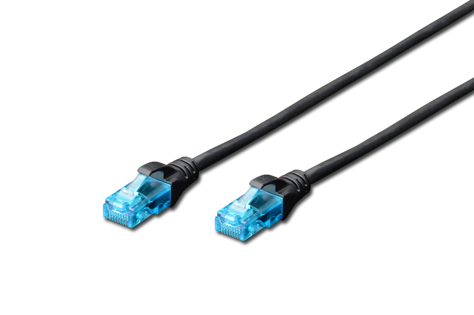 Patchcord CAT 5e, U/UTP, 10m (DK-1512-100/BL) – Niezawodne połączenie sieciowe
