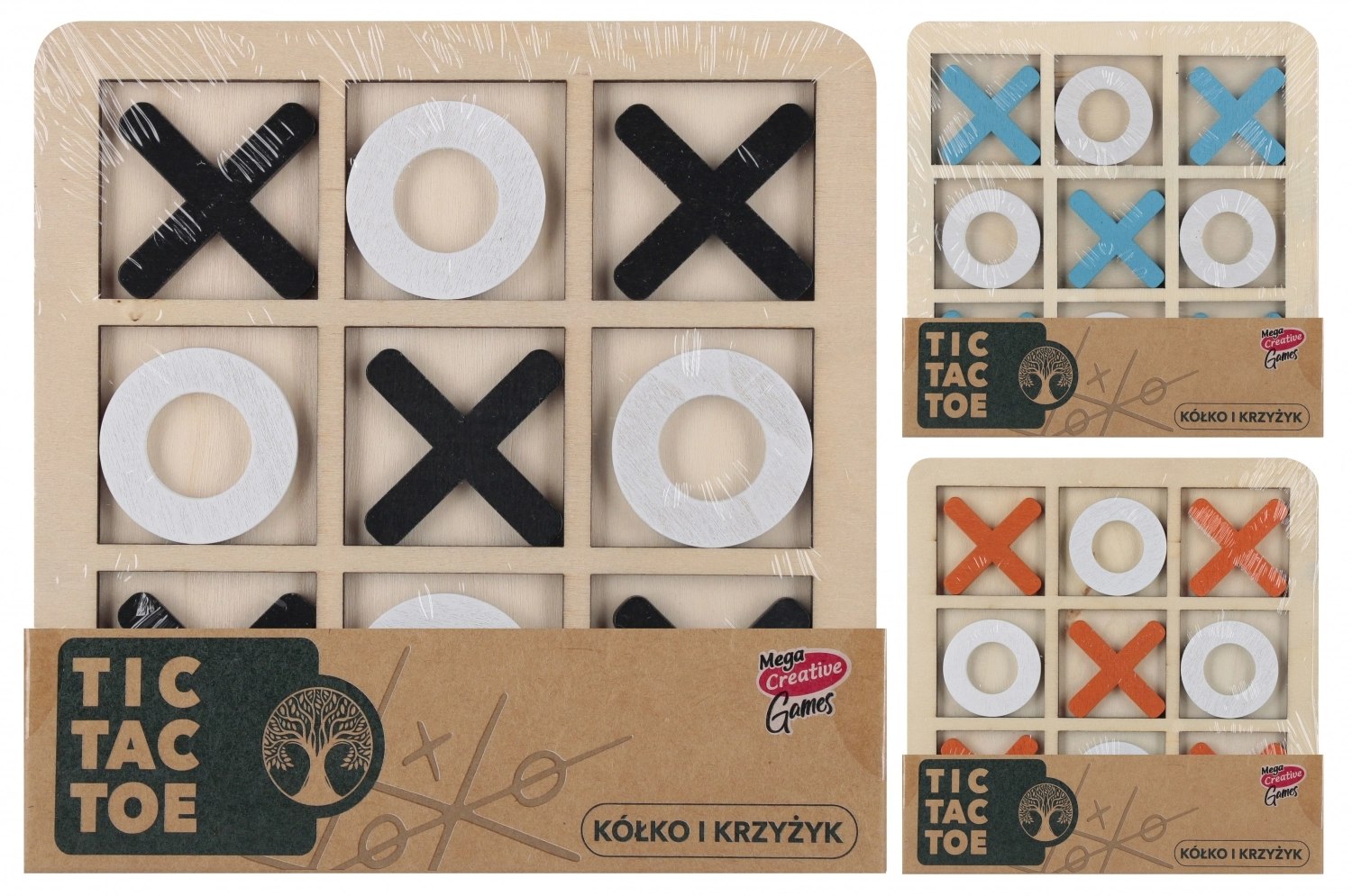 Trzy wersje kolorystyczne do wyboru