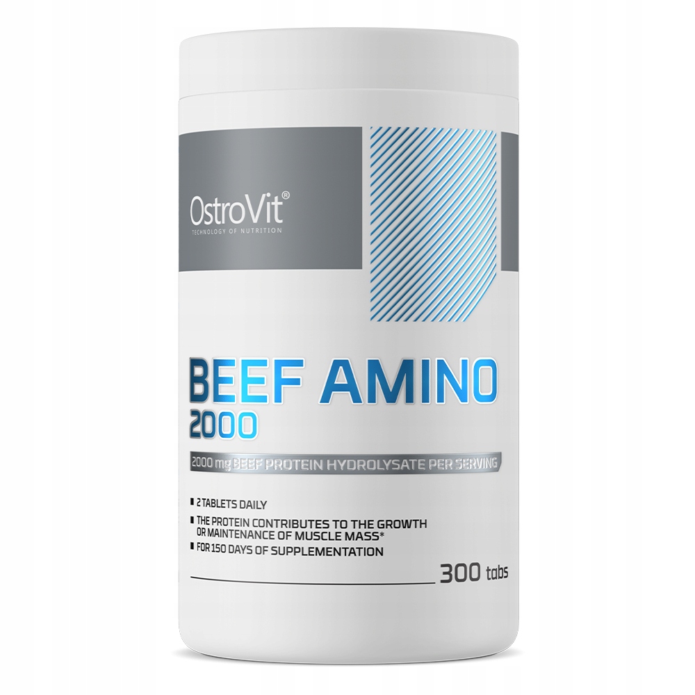 OstroVit Beef Amino 2000 mg – Wysokiej jakości suplement diety dla sportowców