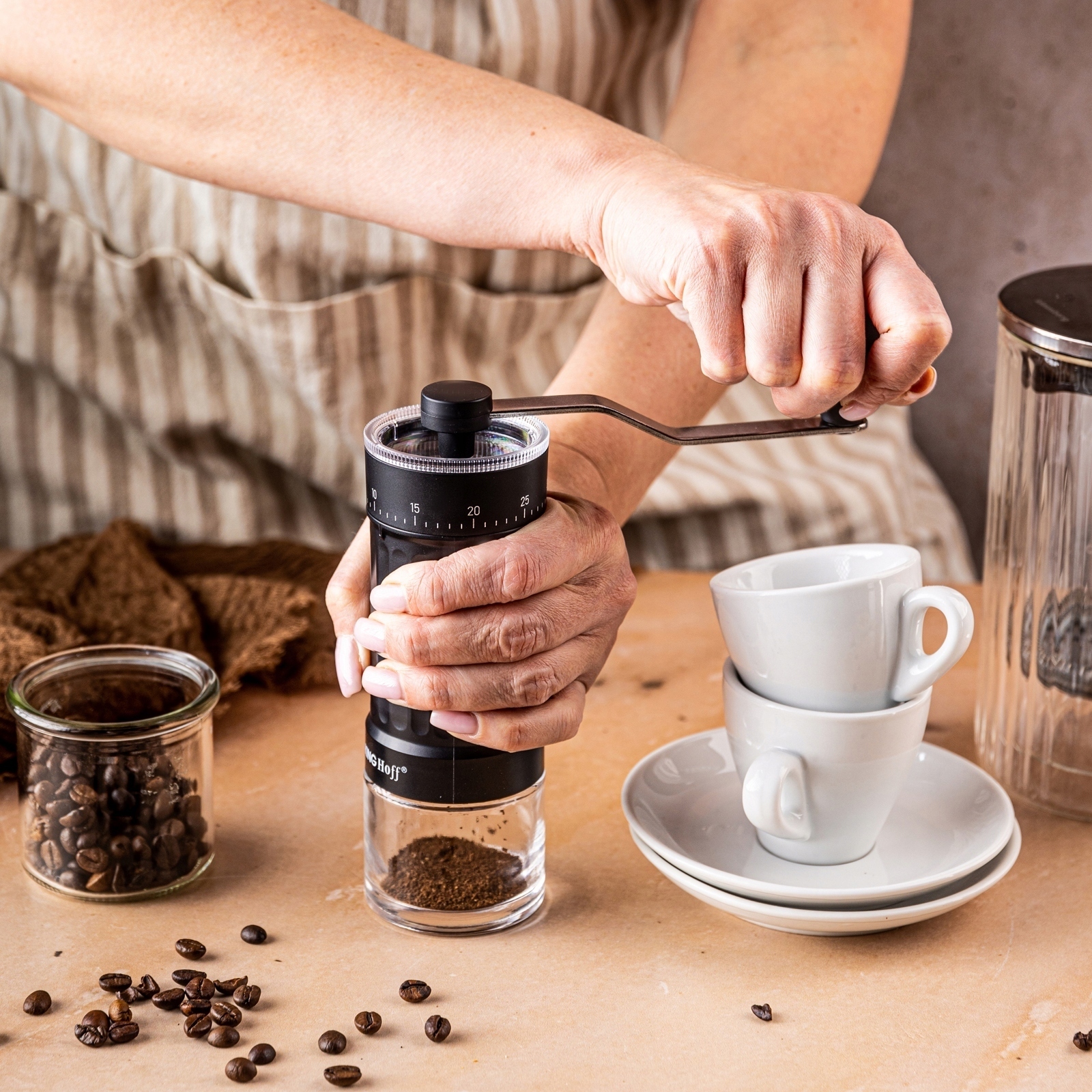 Waga produktu – Lekki i poręczny młynek o wadze 0,500 kg