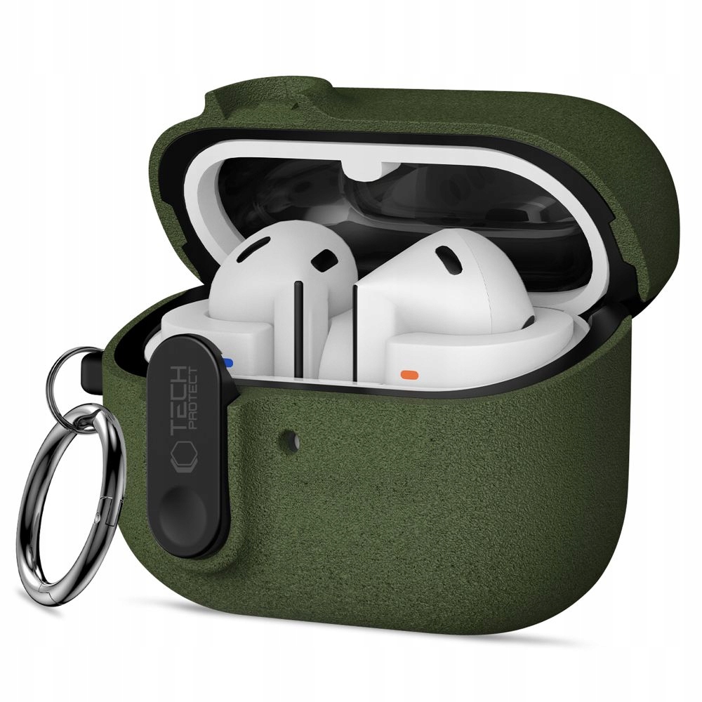 TECH-PROTECT SLIM HOOK SAMSUNG GALAXY BUDS 3 / 3 FE / 3 PRO OLIVE GREEN* – Ochrona i styl w jednym
