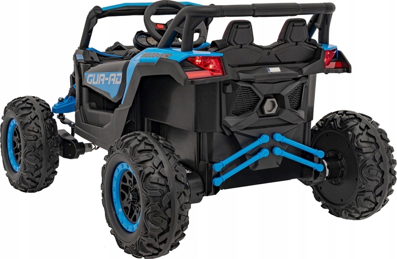 Komfortowe siedzenie i amortyzatory dla lepszej przyczepności