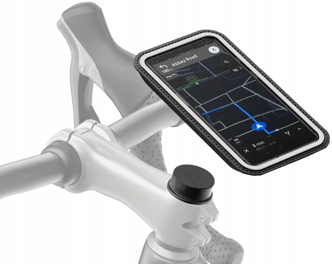 Uchwyt rowerowy na telefon SHAPEHEART STEM M – Bezpieczne trzymanie smartfona podczas jazdy