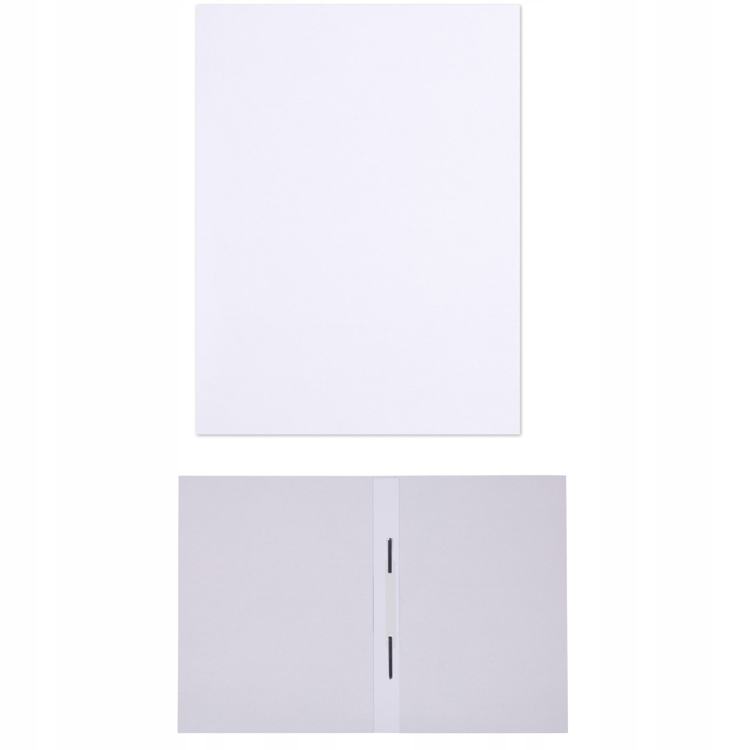 Skoroszyt A4 wpinany biały – Idealny do organizacji dokumentów