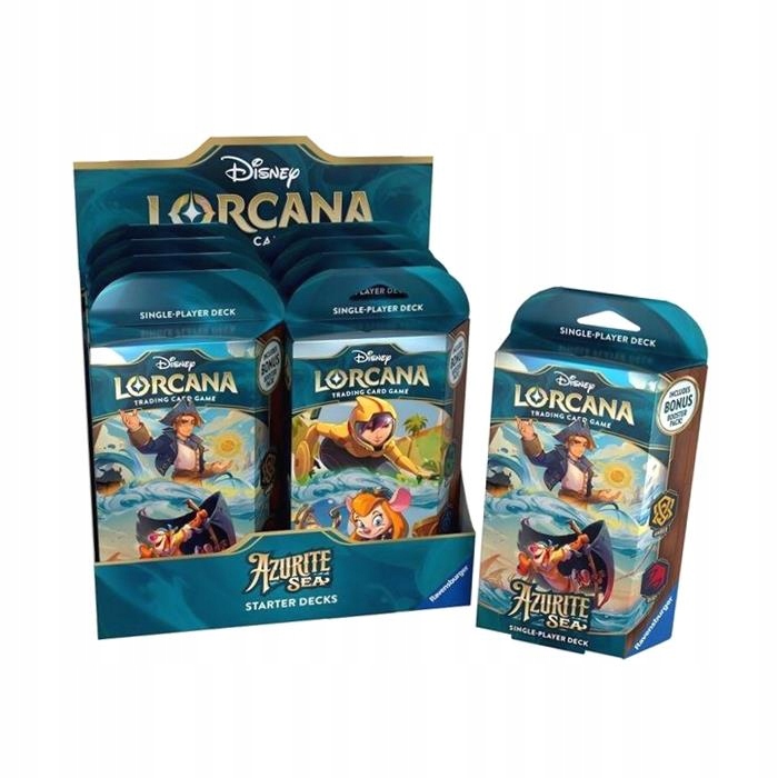 Disney Lorcana (Set06) Starter Deck Set Box (8set) – Odkryj przygodę z Disneyem!