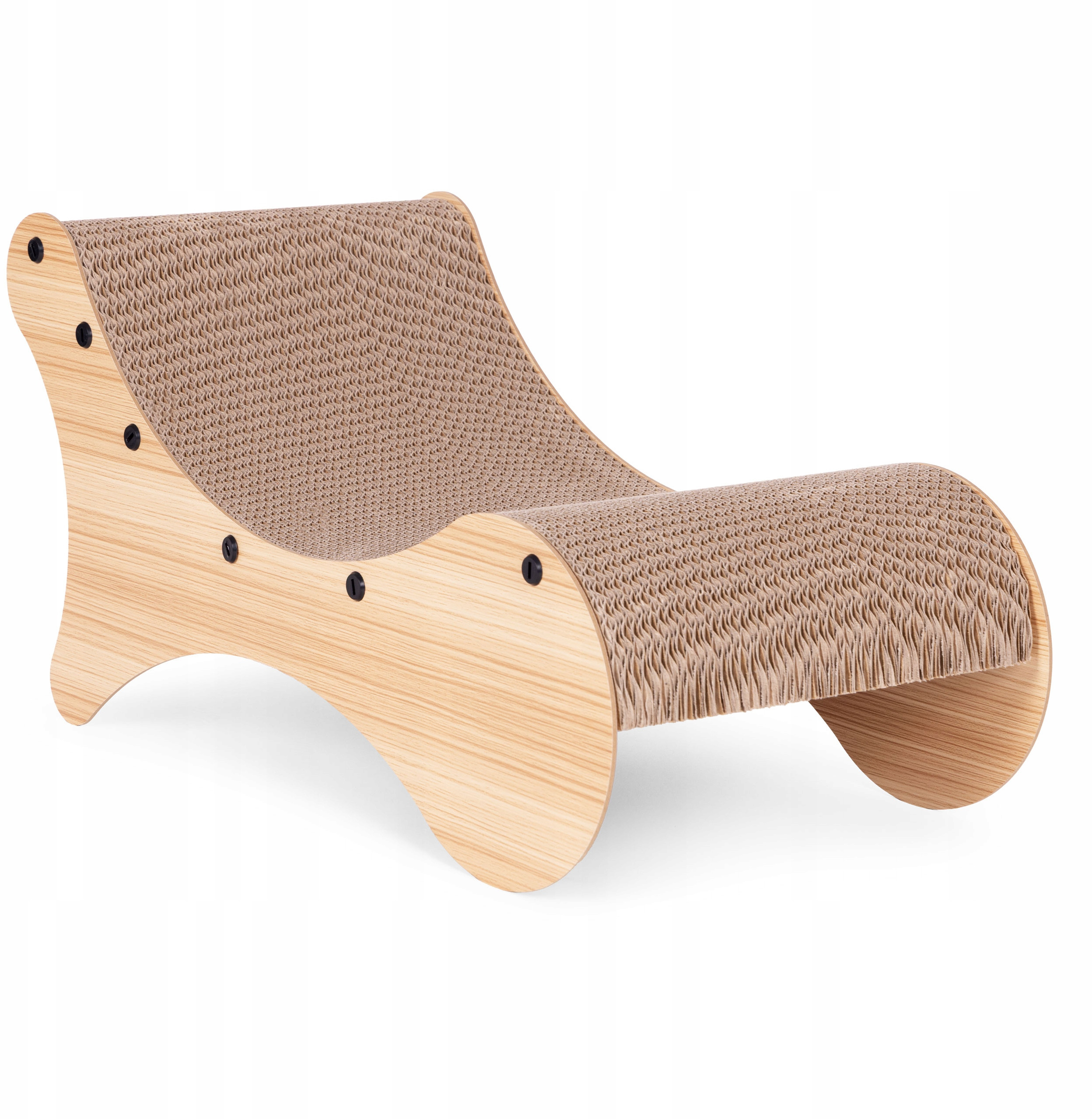 Drapak tekturowy dla kota leżak kartonowy legowisko Petsi – Komfort i zabawa dla Twojego pupila