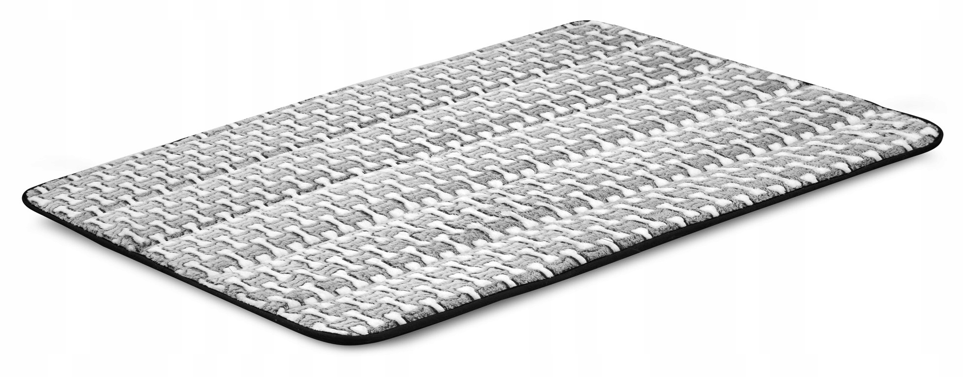 Legowisko dla psa mata 120x80 cm polar kości antyslip – Komfortowe miejsce dla Twojego pupila