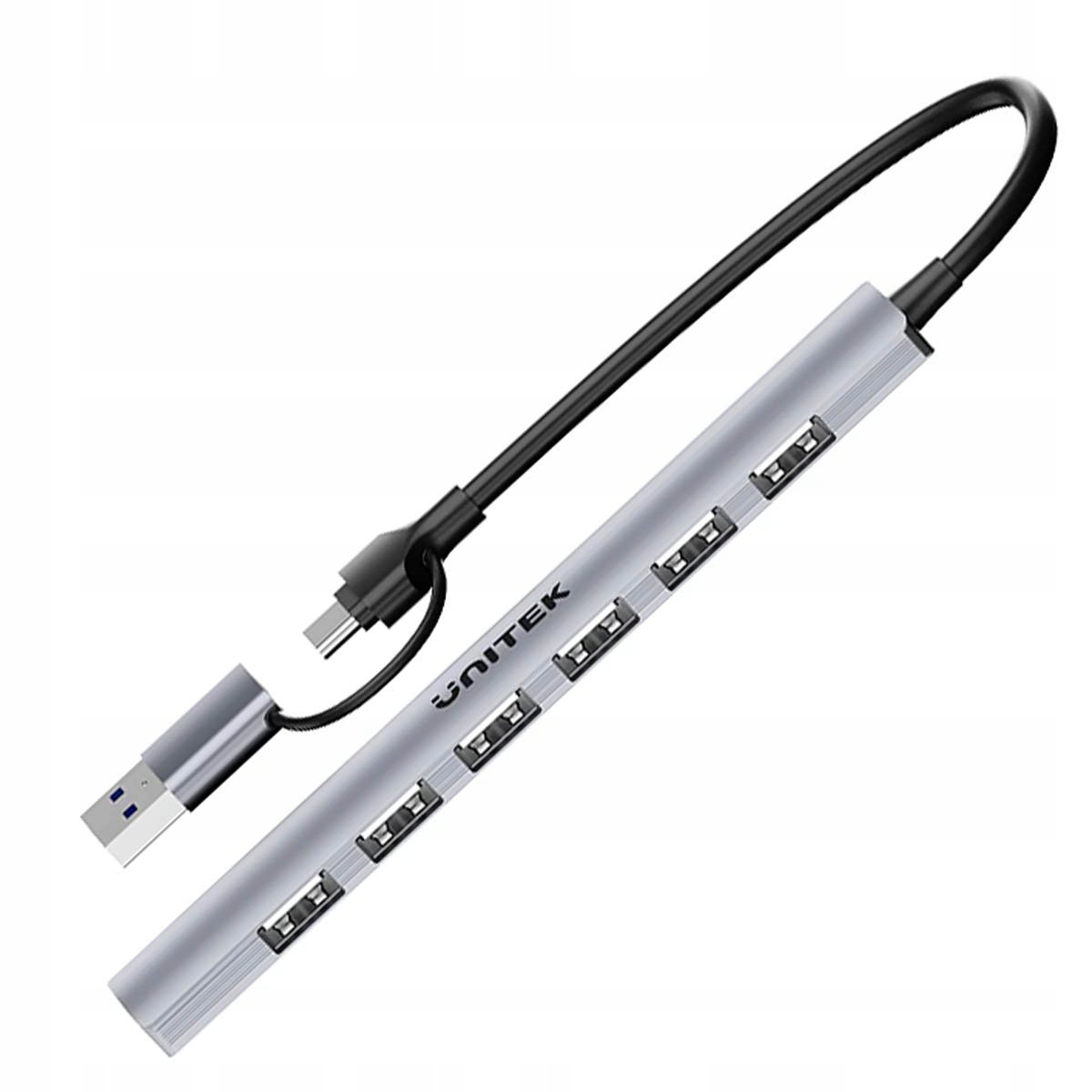 Rozszerzenie portów USB – 7 portów dla maksymalnej wygody