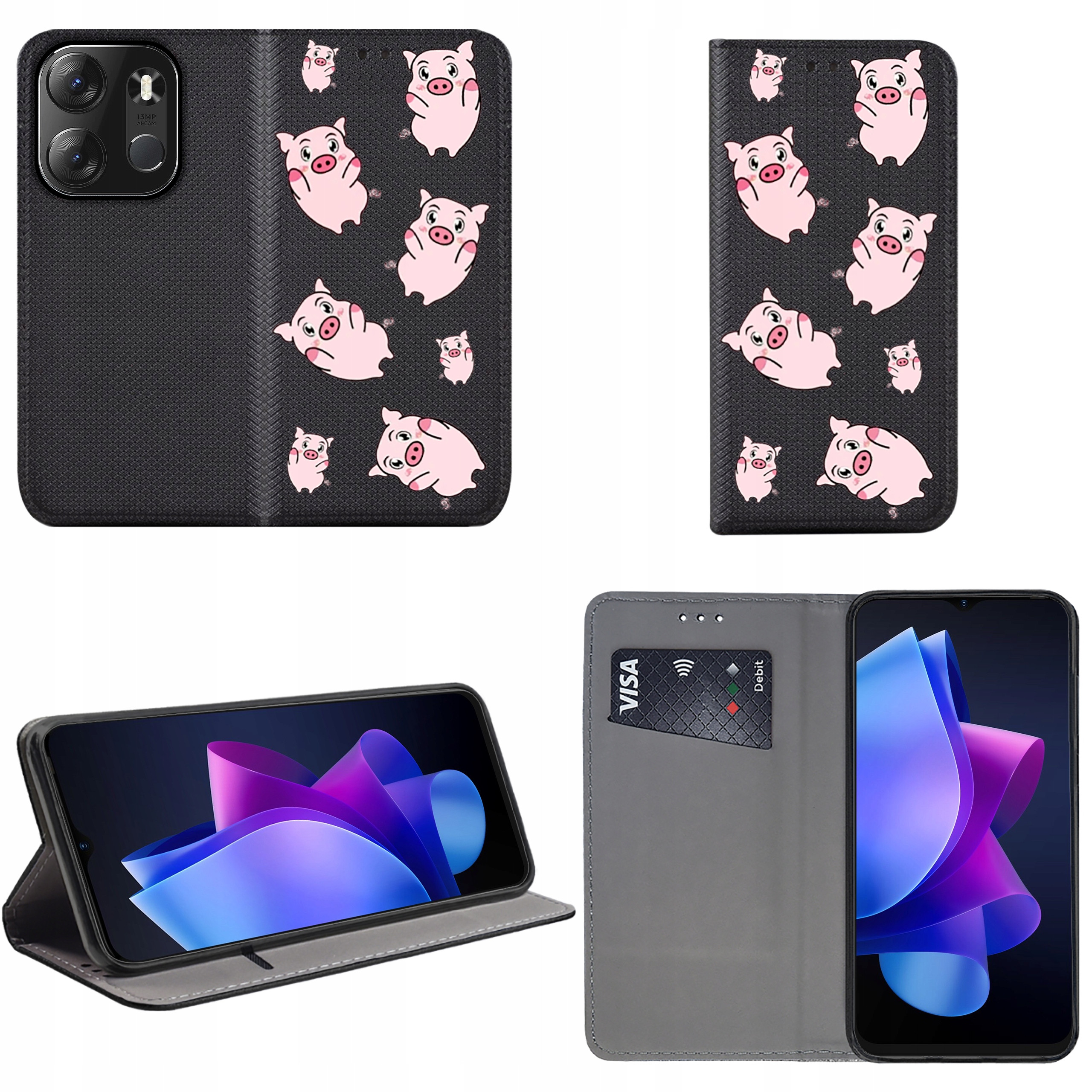 Funkcjonalność etui – Kieszonka na karty i funkcja stojaka