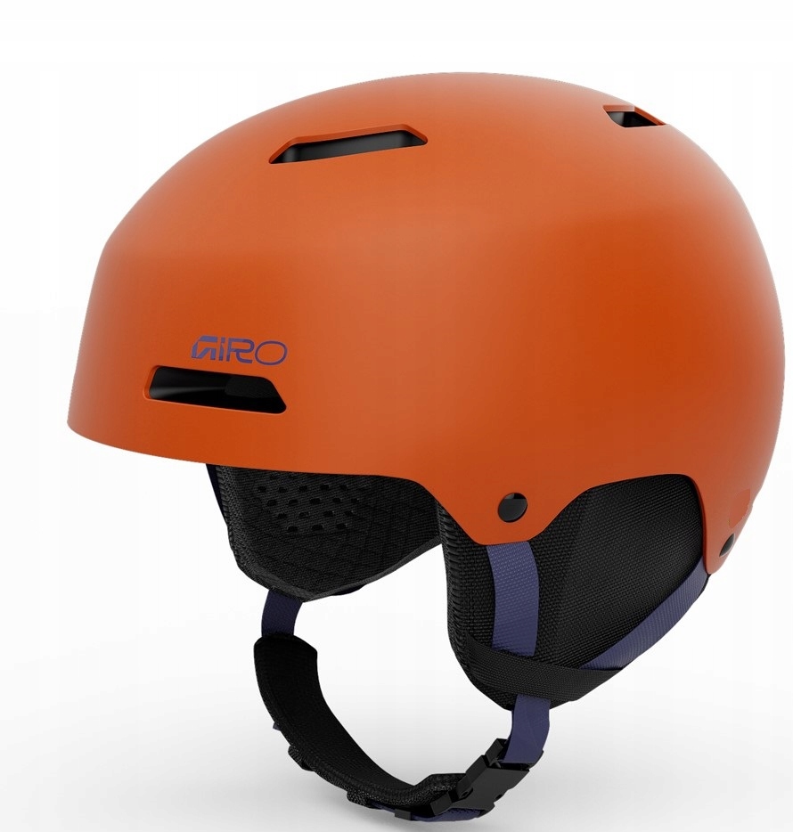 Kask zimowy GIRO LEDGE FS matte orange – Idealny wybór na zimowe szaleństwo
