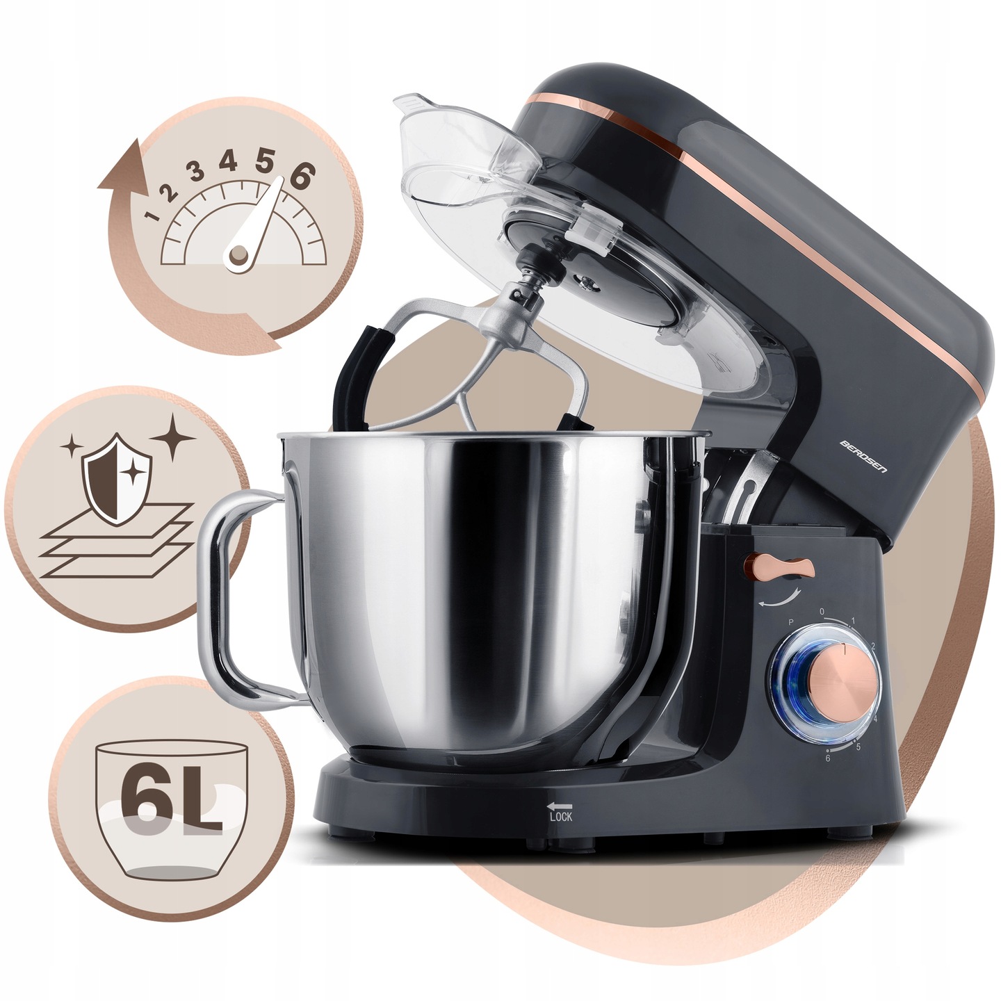 Wydajność i efektywność – 6 poziomów prędkości oraz tryb PULSE