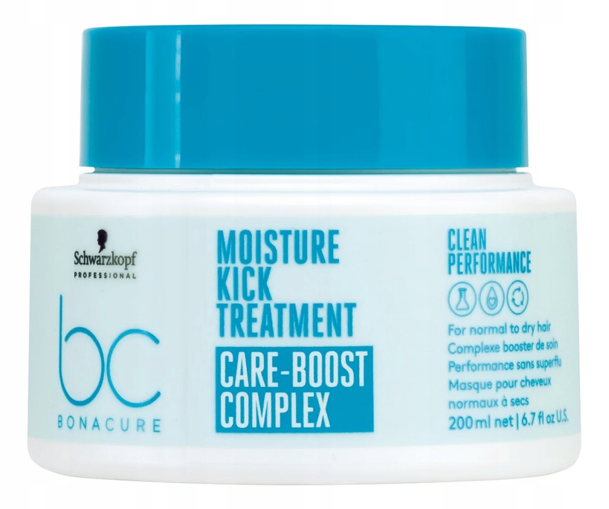 Schwarzkopf BC Bonacure Moisture Kick Treatment – Głęboko nawilżająca maska do włosów normalnych i suchych