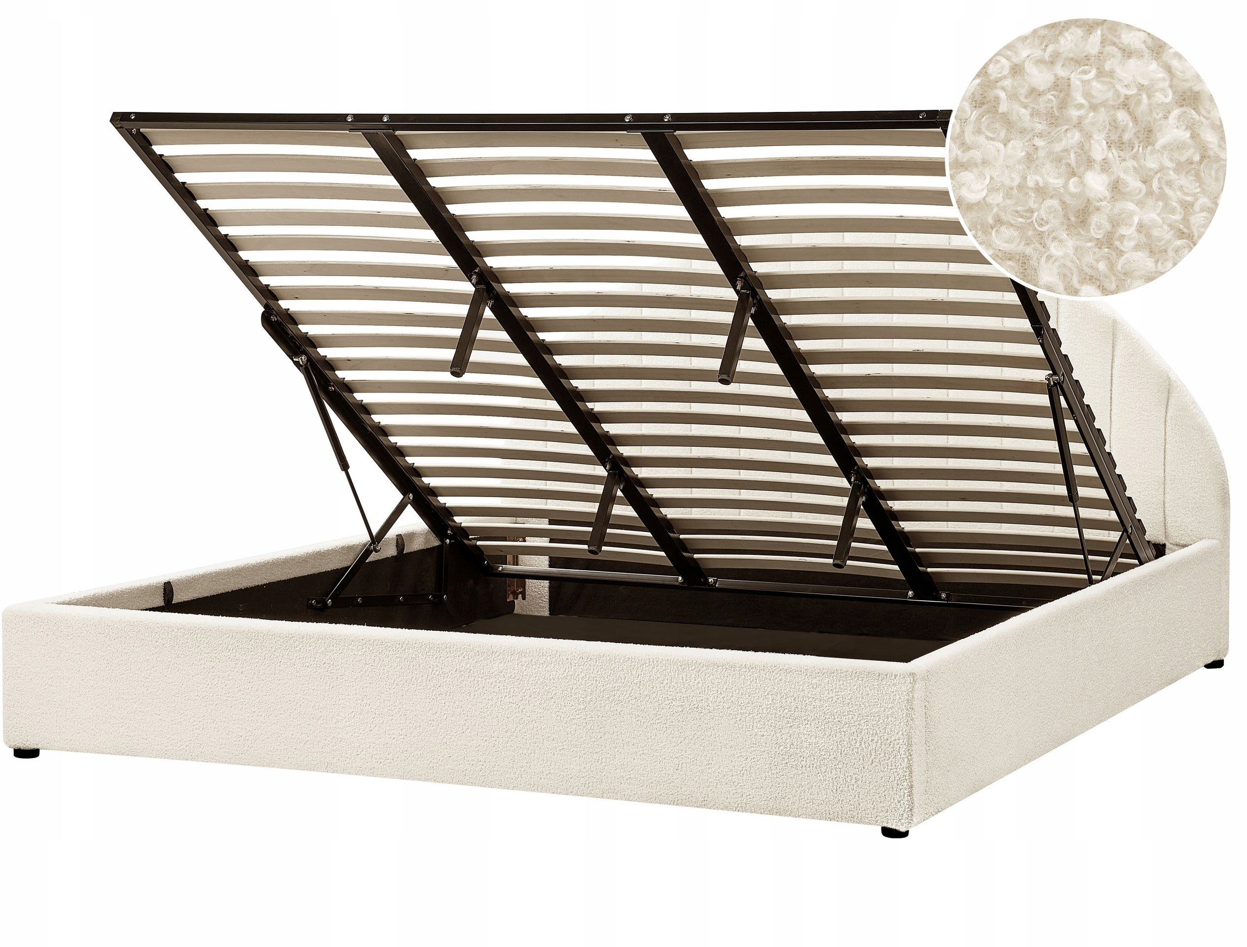 Ukryty schowek na pościel i inne akcesoria