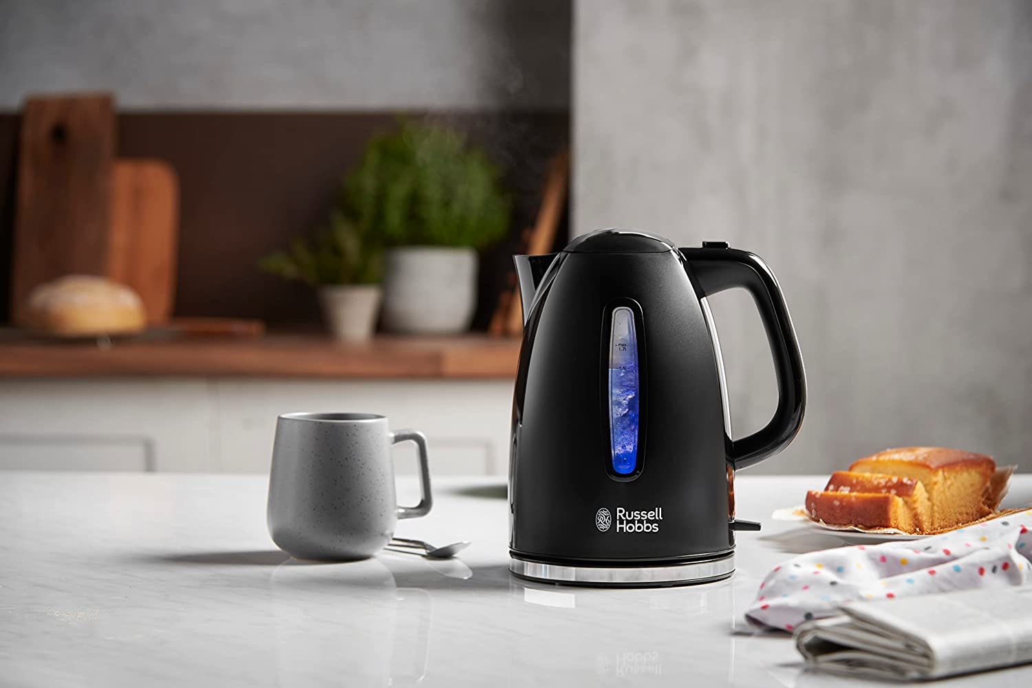 Czajnik elektryczny Russell Hobbs 22591-70 Textures Plus – Elegancja i funkcjonalność w Twojej kuchni