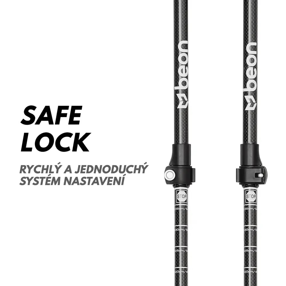 System regulacji Safe Lock – Łatwa i szybka regulacja długości