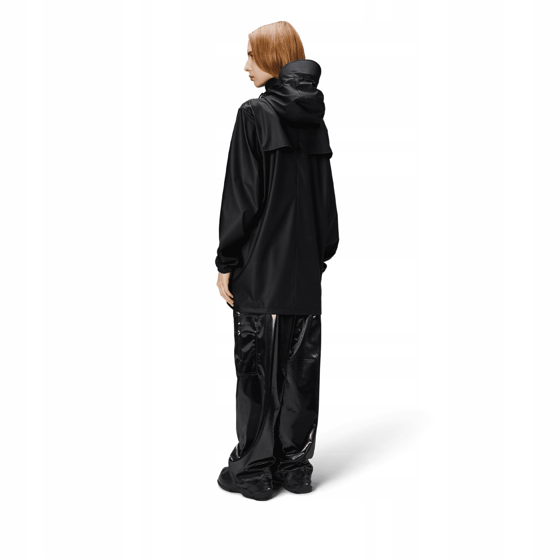 Kurtka przeciwdeszczowa Cargo Long Jacket W3 12060 01 czarny S – Styl i funkcjonalność w miejskim stylu