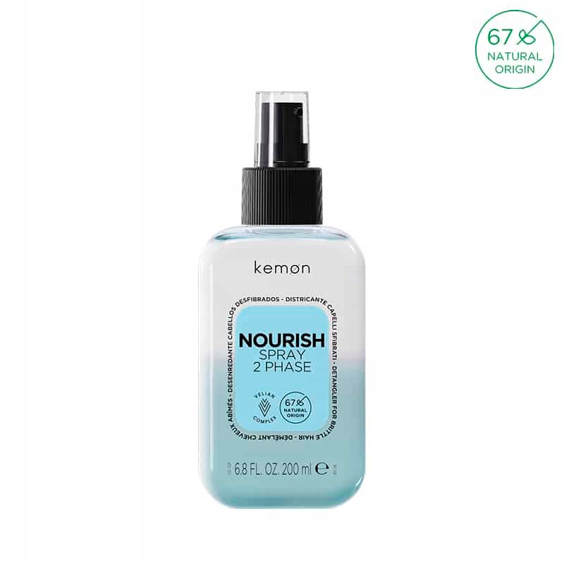 Kemon Nourish Spray 2 Phase 200 ml – Profesjonalna pielęgnacja włosów
