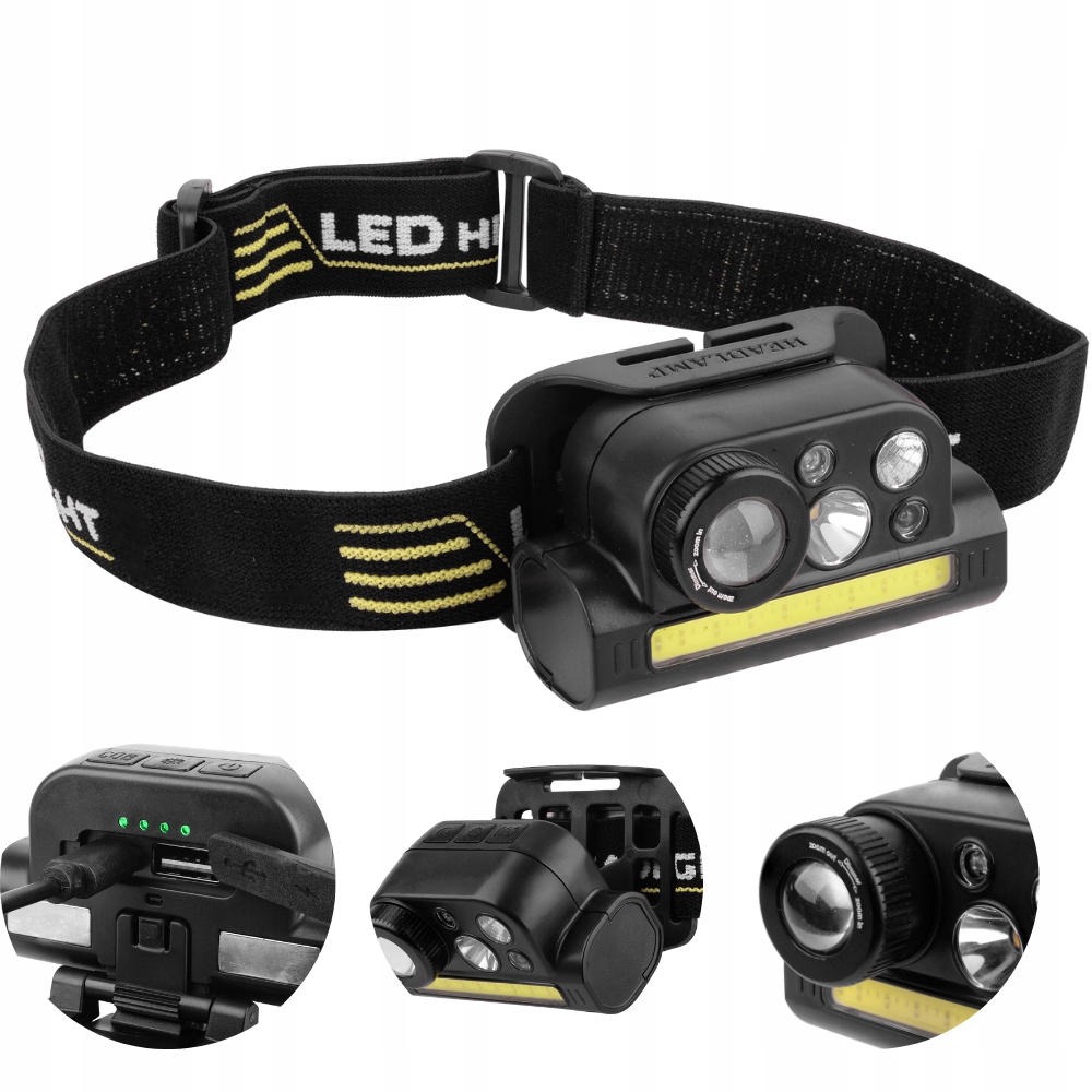 Latarka LED czołowa Pyxis 3.0 GW-0154 – Twoje niezawodne źródło światła