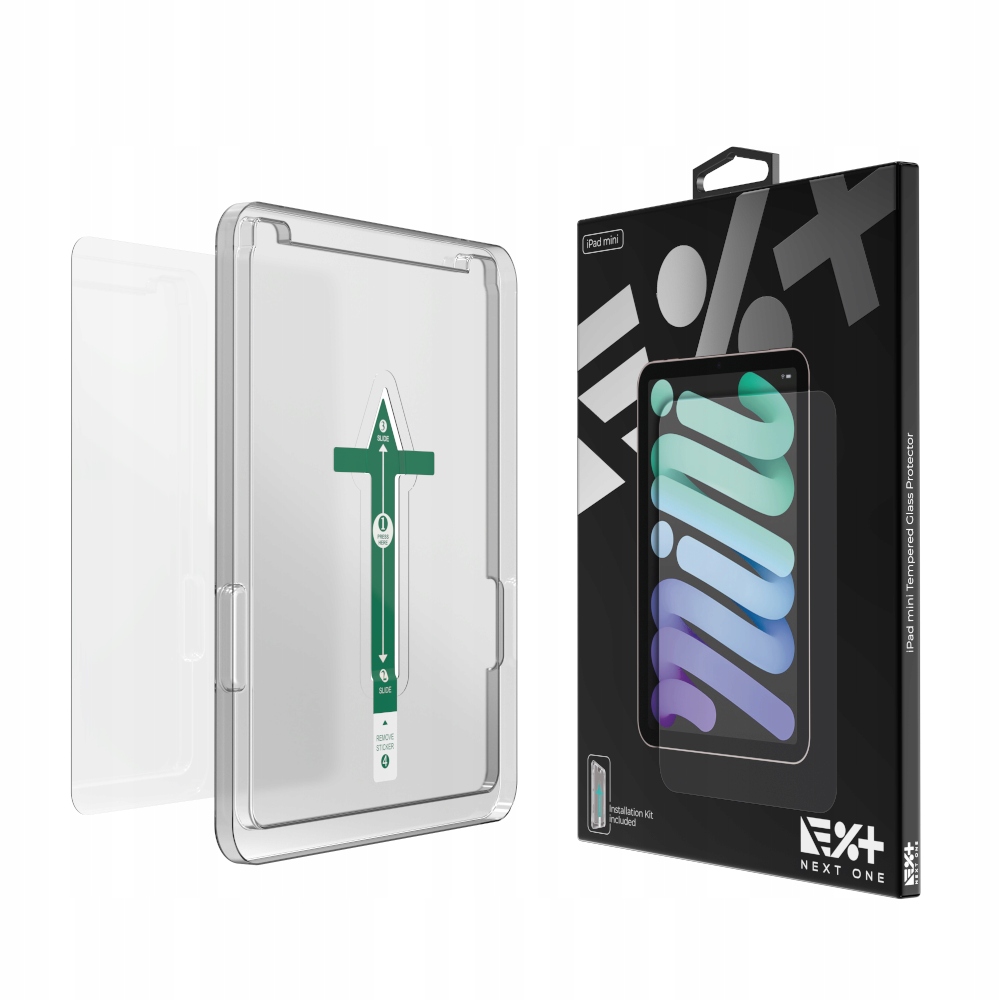 NEXT ONE Szkło ochronne na ekran Tempered iPad mini 7th Gen – Niezrównana ochrona dla Twojego iPada