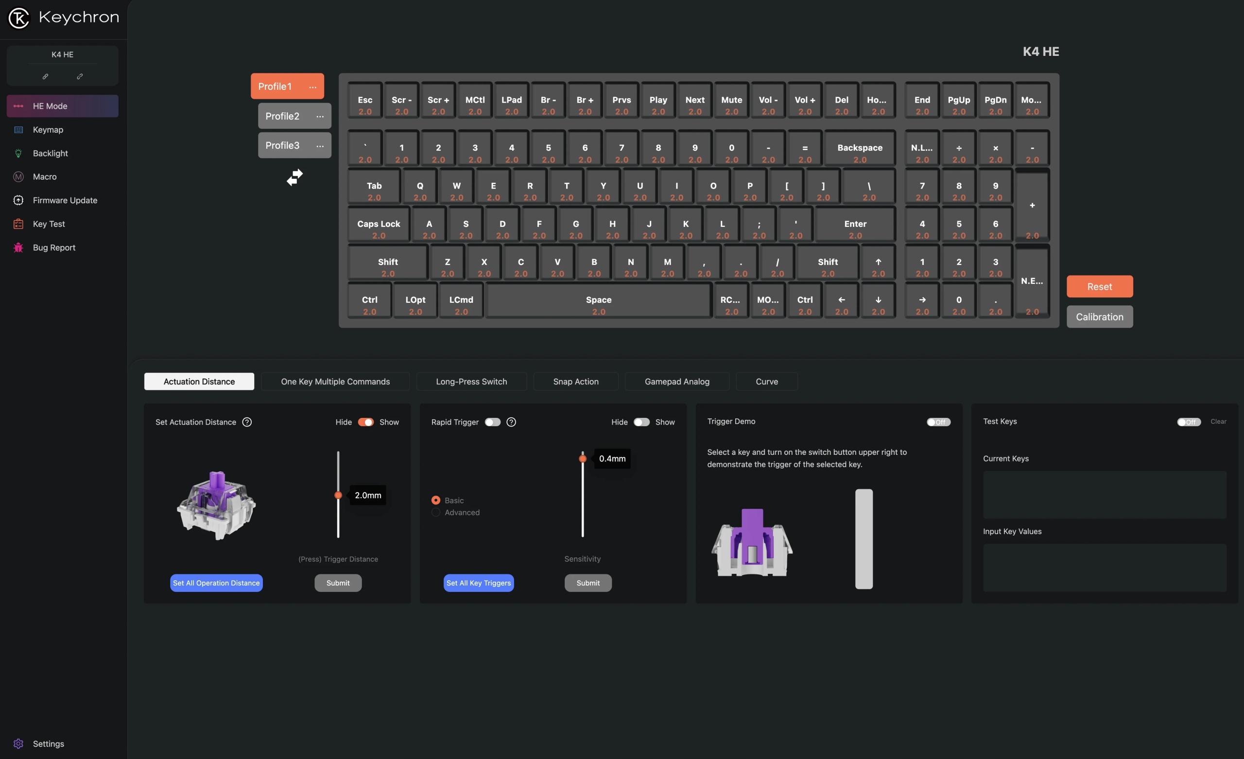 Dynamiczny tryb analogowy dla precyzyjnej kontroli