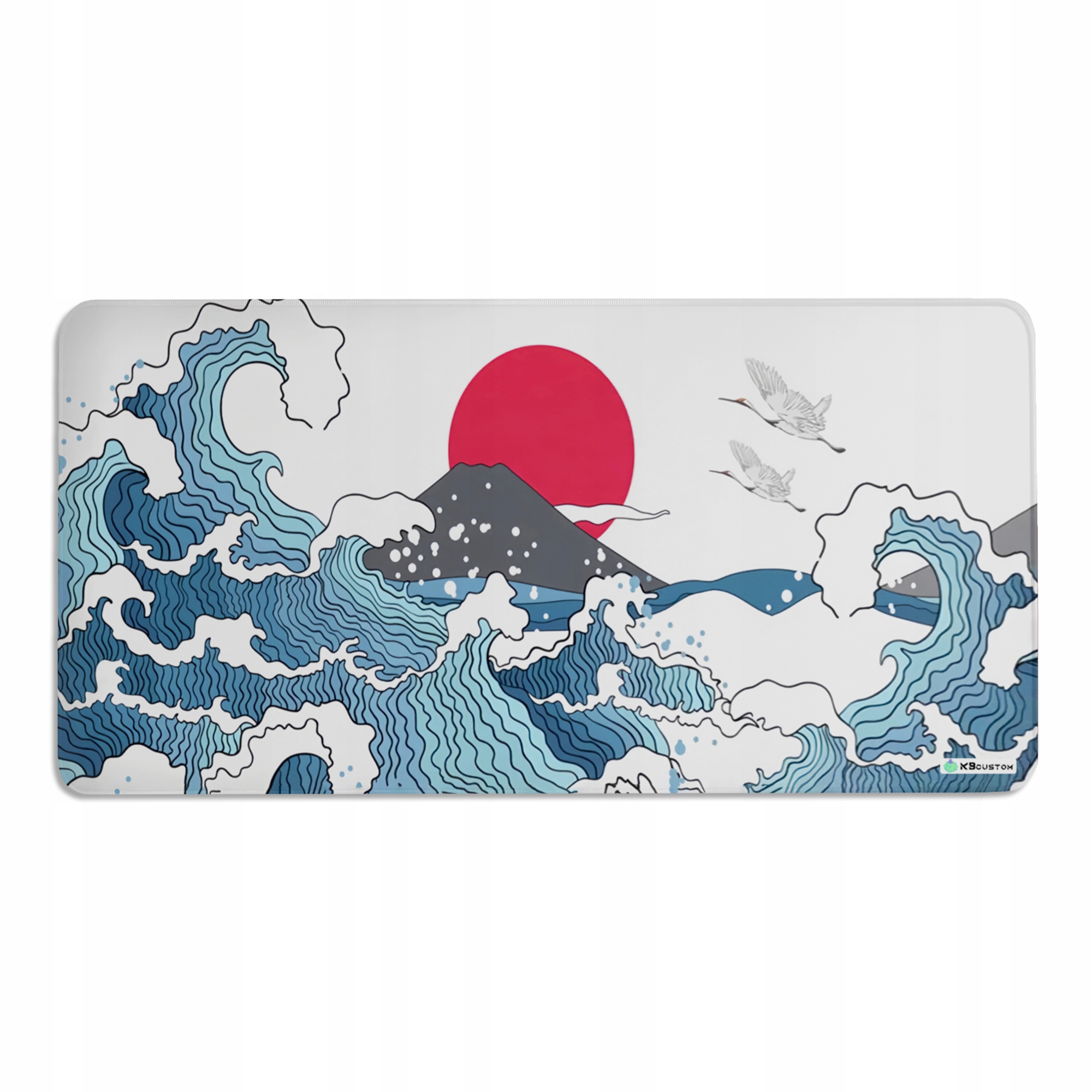 DUŻA PODKŁADKA MATA POD MYSZKĘ MYSZ 120x60cm XXXL KBcustom Na Biurko Sea 42 – Idealna dla Twojego Biurka