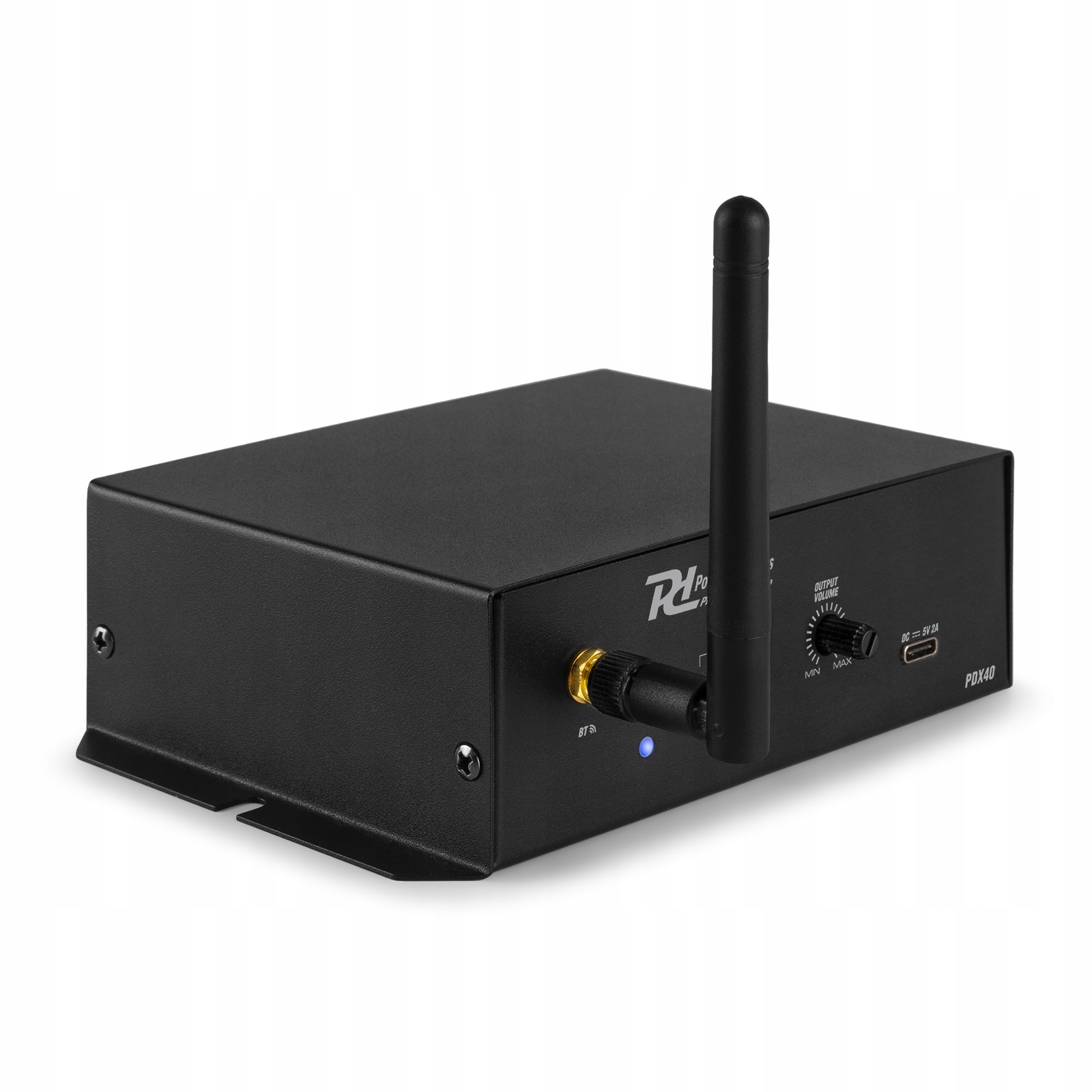 Odbiornik audio adapter bluetooth PDX40 Power Dynamics – Doskonałe rozwiązanie do bezprzewodowego przesyłania dźwięku
