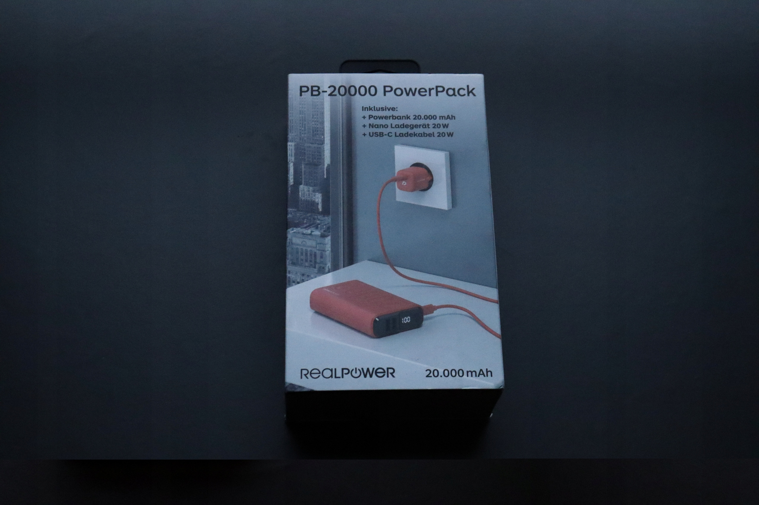 Powerbank Realpower PB-20000 Set – Niezawodne źródło energii w podróży