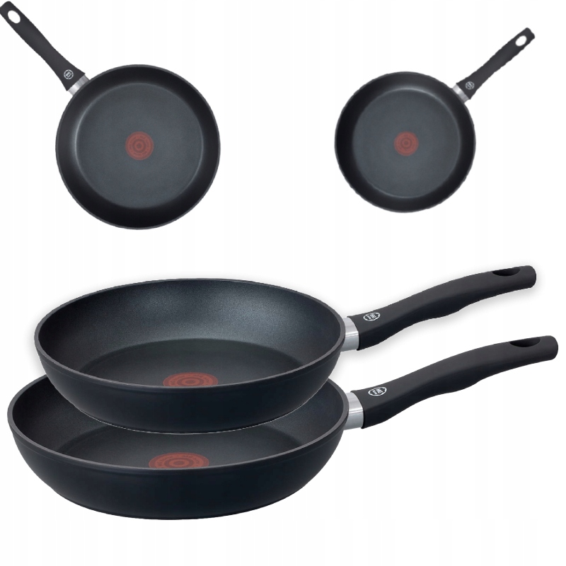 Zestaw patelni Thermo Sensor 24/28 cm – Idealne do każdej kuchni
