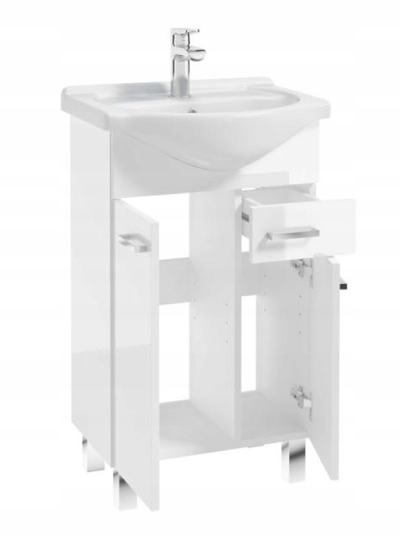 Nowoczesny design i kompaktowe wymiary – Idealne rozwiązanie do małych łazienek