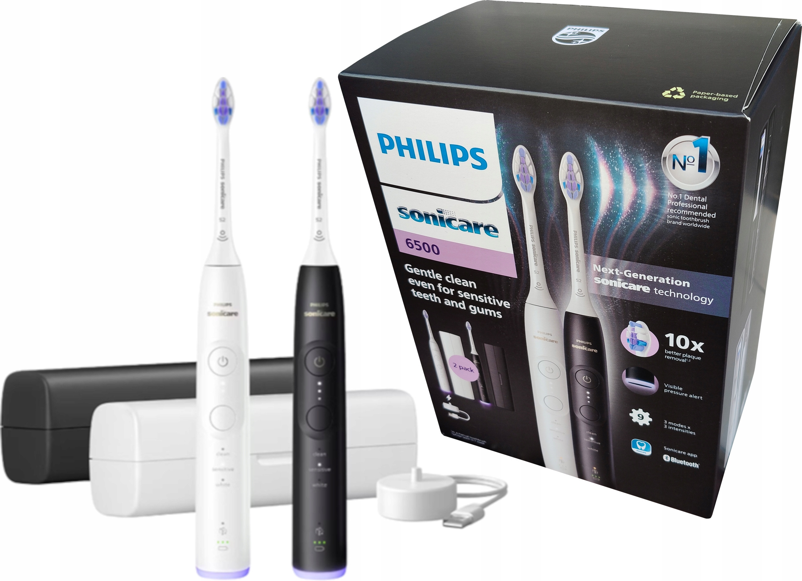 Funkcje inteligentne: Bluetooth i aplikacja Philips Sonicare