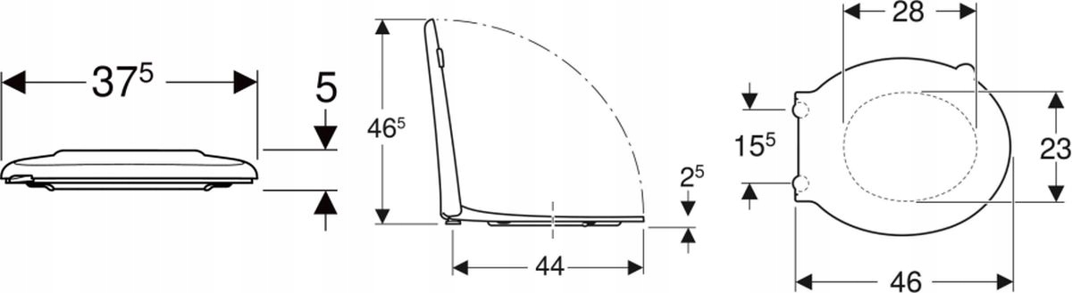 Wymiary i mocowanie – Szczegóły techniczne deski sedesowej