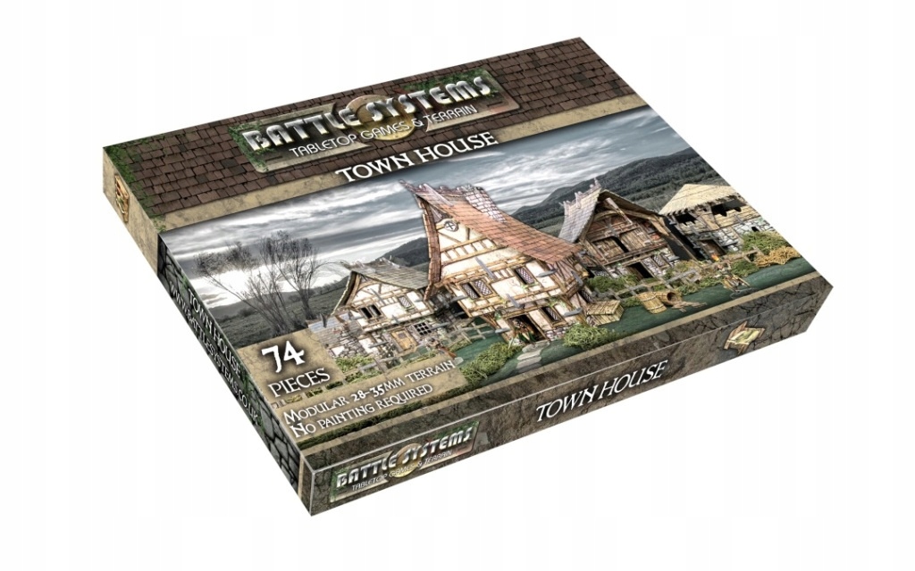 Battle Systems Ltd BattleSystems: Town House – Idealny zestaw do gier i dekoracji