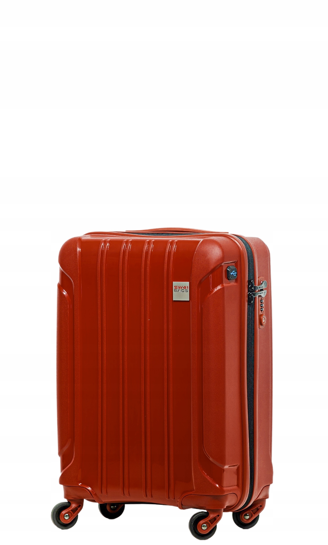 Stylowy wygląd – Efektowny design w kolorze czerwonym