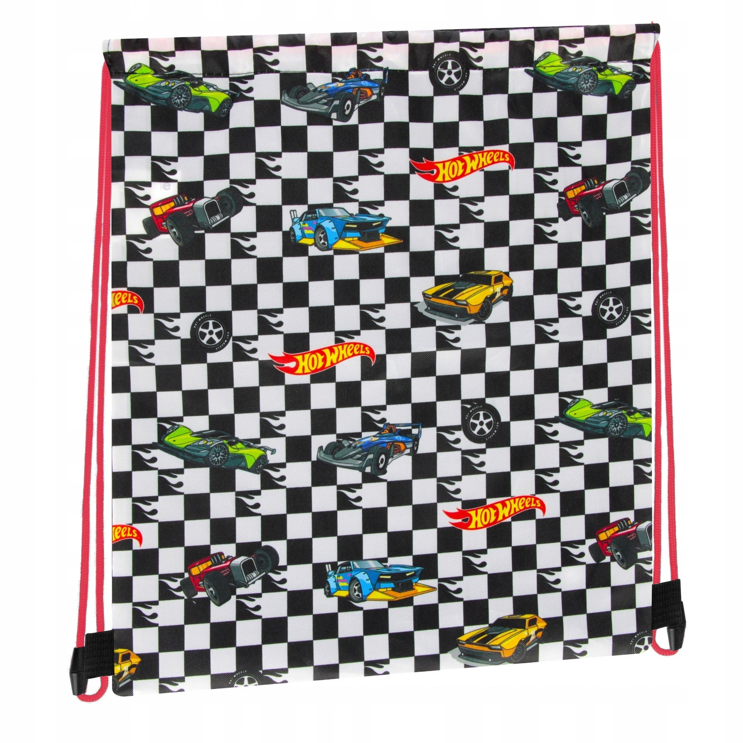 Wielofunkcyjność i wytrzymałość – Worek na ramię z grafiką Hot Wheels