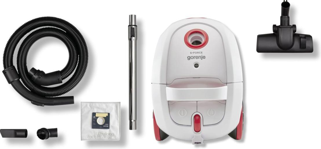 Odkurzacz Gorenje VCE21SFWR – Wydajność i wygoda w sprzątaniu